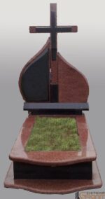 Single granite monument - Granite cross - Granite cross